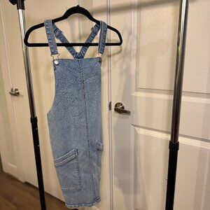 Light Wash Denim Overall Dress Jumper – Women’s Medium (Adjustable Straps)
